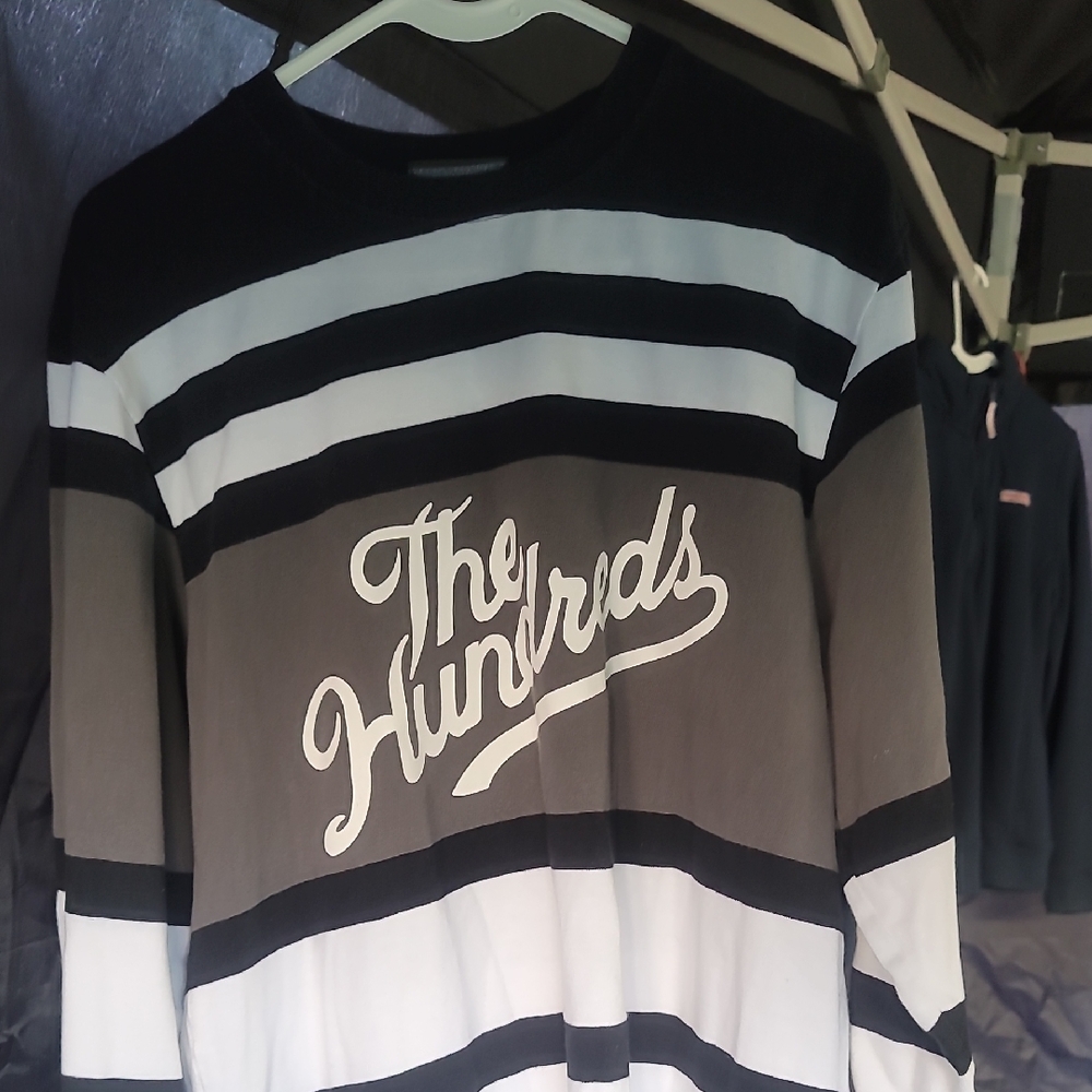The Hundreds Men's Crewneck Sweater - Black, White, Gray